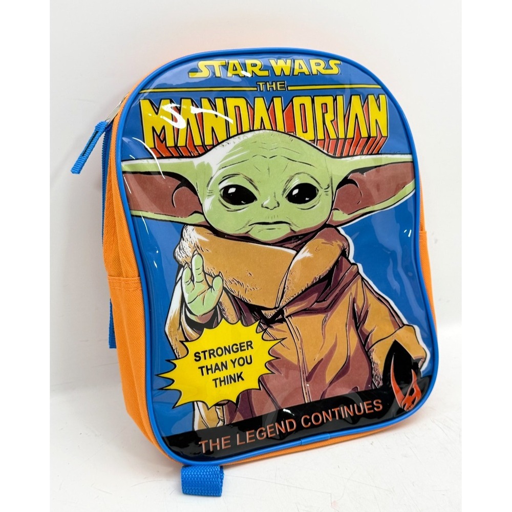 NWT Star Wars The Mandalorian Grogu Baby Yoda Mini Backpack Toddler Daypack
